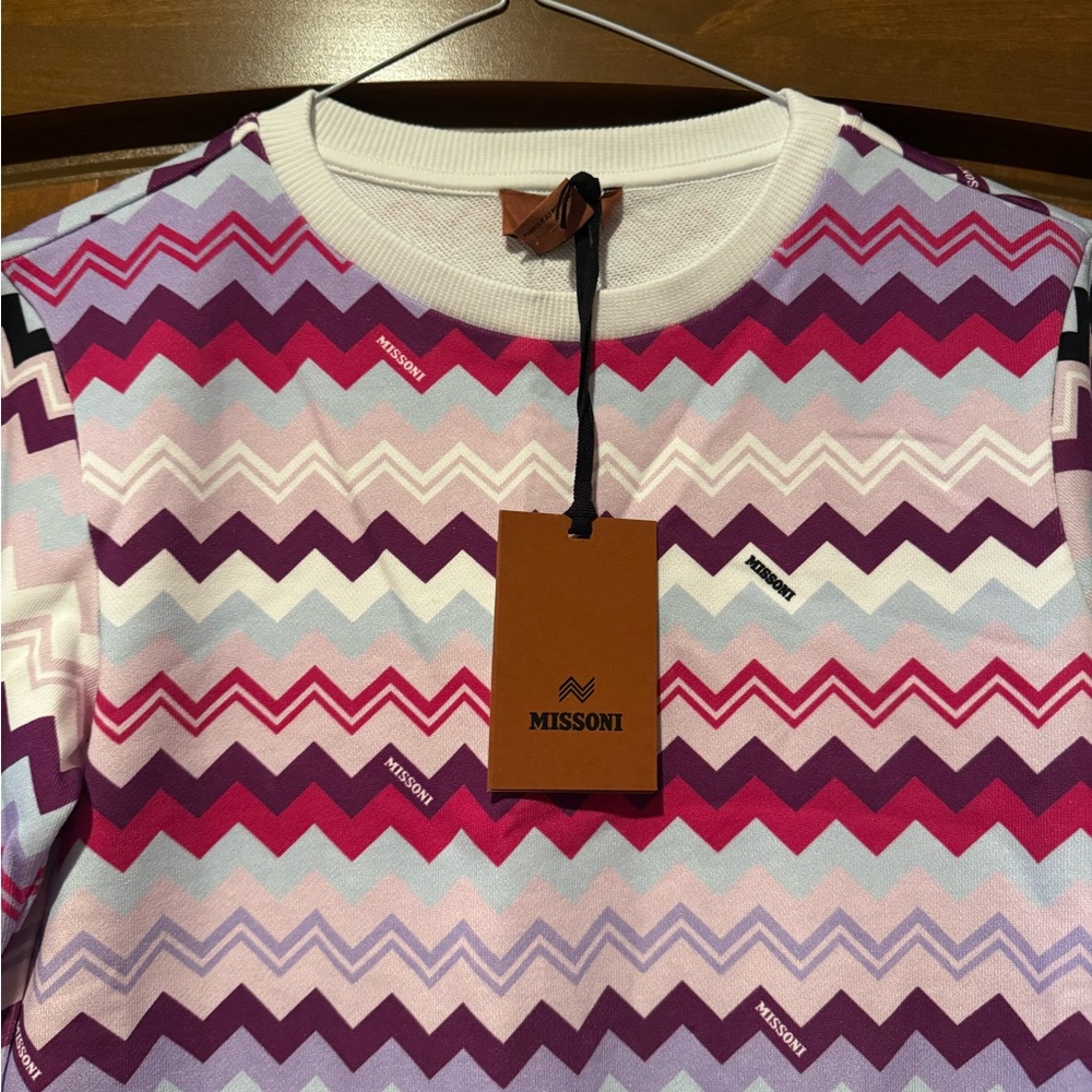 Missoni Multicolor Zigzag Knit set - tunic and leggings